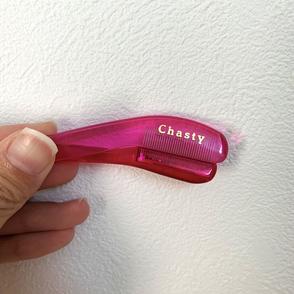 マスカラコーム メタルN（ナチュラル）/チャスティ/その他化粧小物を使ったクチコミ（1枚目）