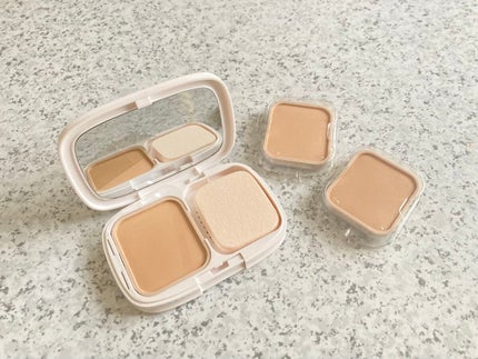 パウダーファンデーション/media luxe/パウダーファンデーションを使ったクチコミ(2枚目)