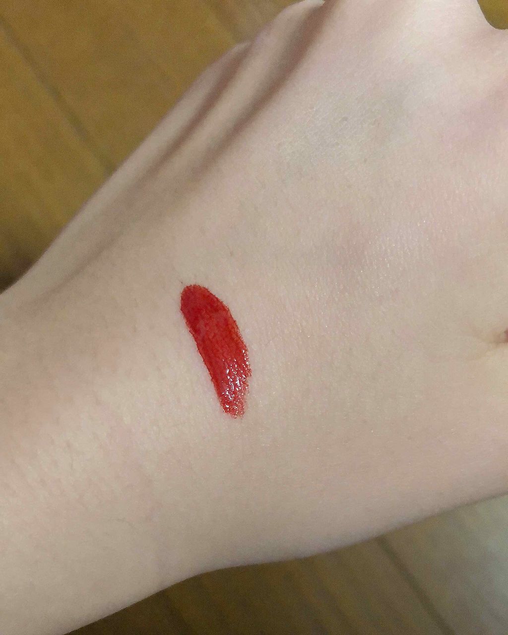 ディアダーリン ウォータージェルティント (アイスティント)/ETUDE/口紅を使ったクチコミ(3枚目)