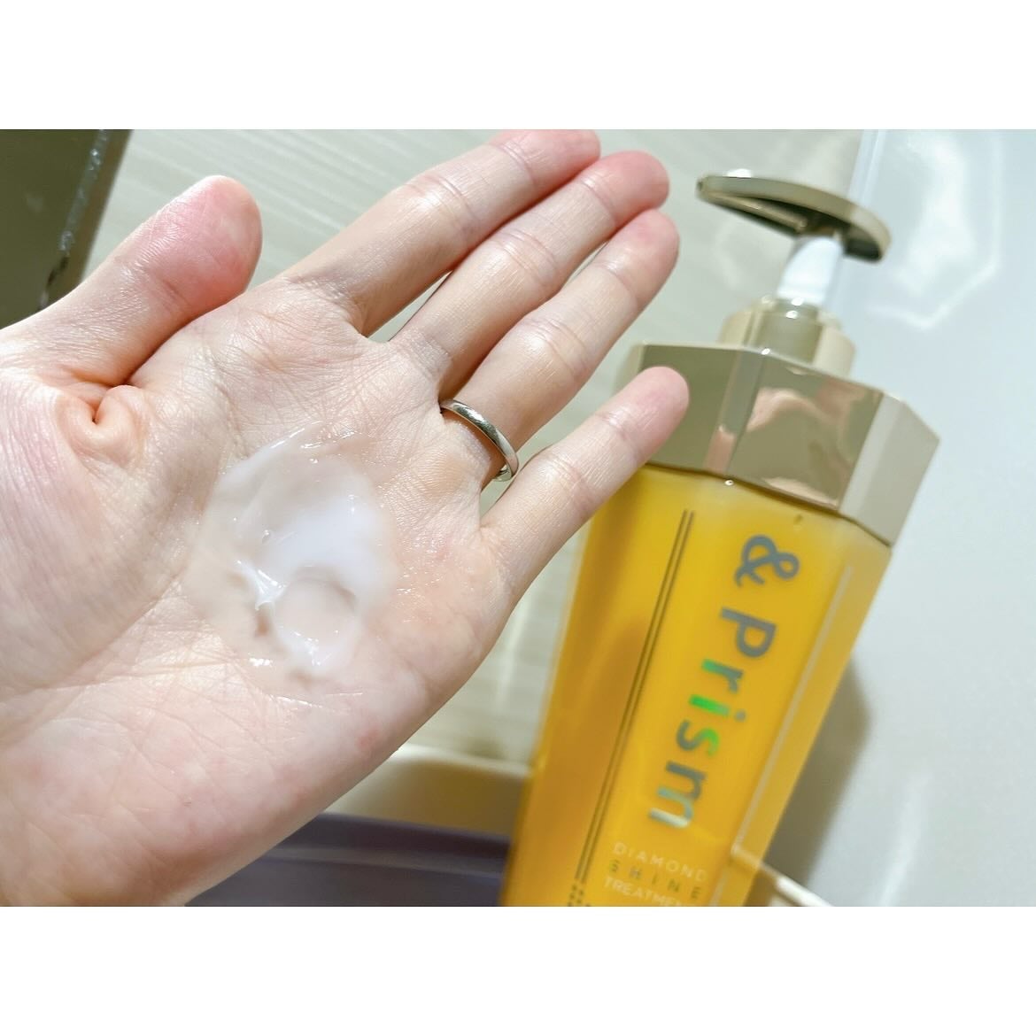 DIAMOND SHINE シャンプー/ヘアトリートメント/&Prism/市販シャンプーを使ったクチコミ(7枚目)