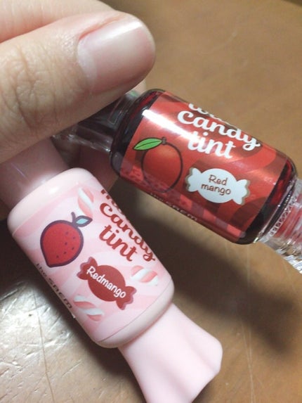 ムース キャンディー ティント/the SAEM/リップティントを使ったクチコミ(1枚目)