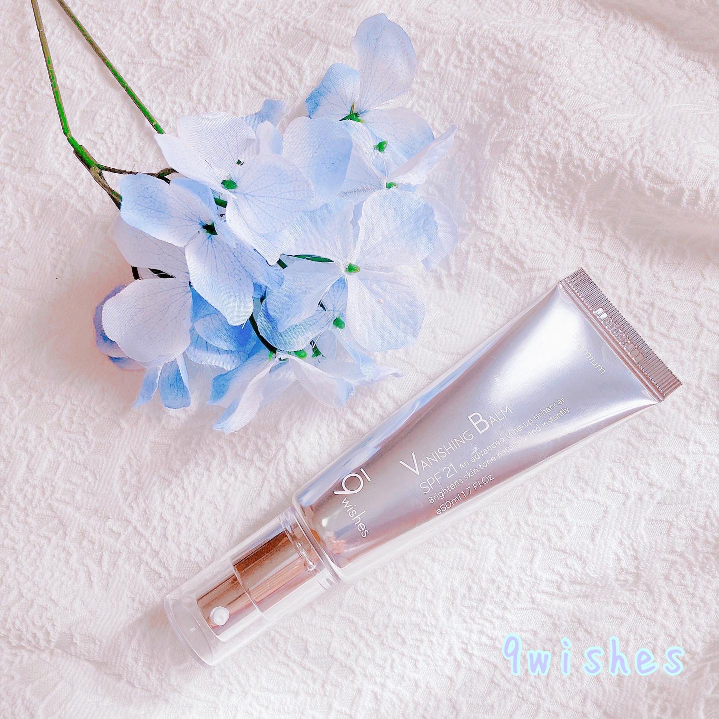 バニシングバーム プレミアム トーンアップ SPF21/9Wishes/化粧下地を使ったクチコミ（1枚目）