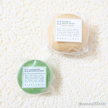 ハーバルマイルドソープ ハチミツ/オレンジ/MARKS&WEB/ボディ石鹸を使ったクチコミ(4枚目)