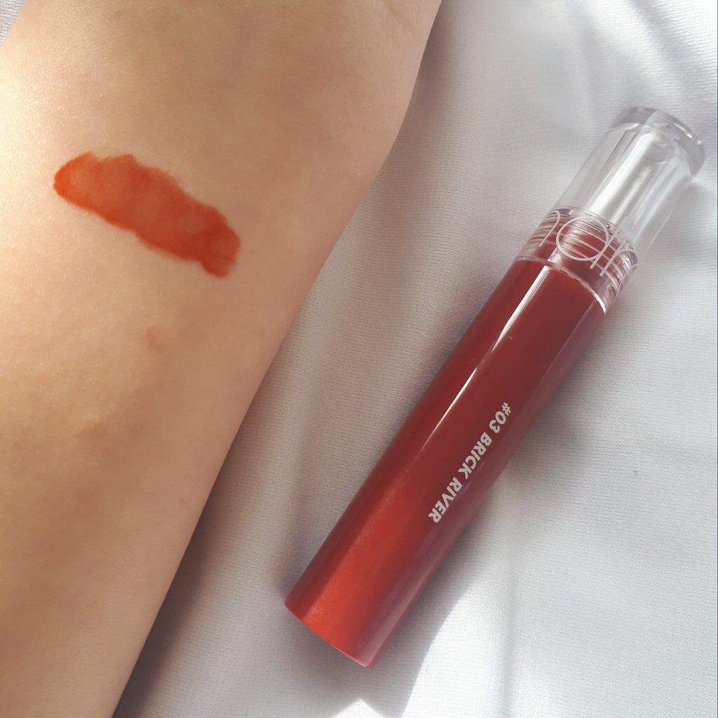 グラスティングウォーターティント/rom&nd/リップティントを使ったクチコミ(2枚目)