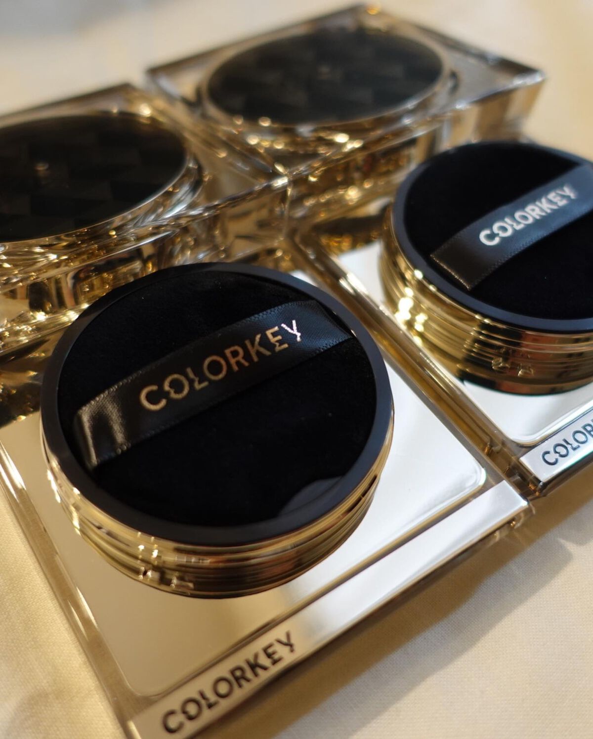 ラスティングルースパウダー/COLORKEY/ルースパウダーを使ったクチコミ(4枚目)