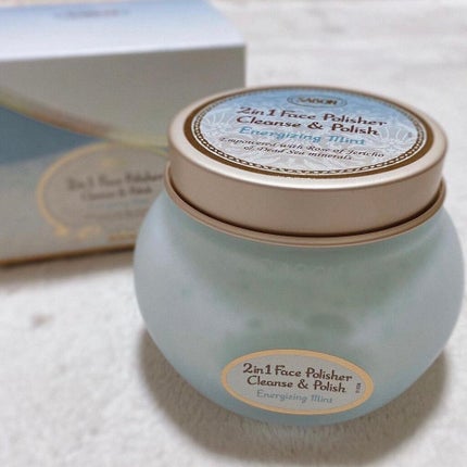 フェイスポリッシャー リフレッシング(ミント)/SABON/スクラブ・ゴマージュを使ったクチコミ(1枚目)
