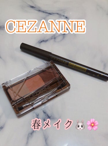 いつものメイクに少し変化を🐰🌸

★CEZANNE
　ノーズ＆アイブロウパウダー　
　05コーラルブラウン

新色のコーラルピンク🕊
春っぽいカラーでめっちゃかわいいです

アイブロウに血色感がうまれる