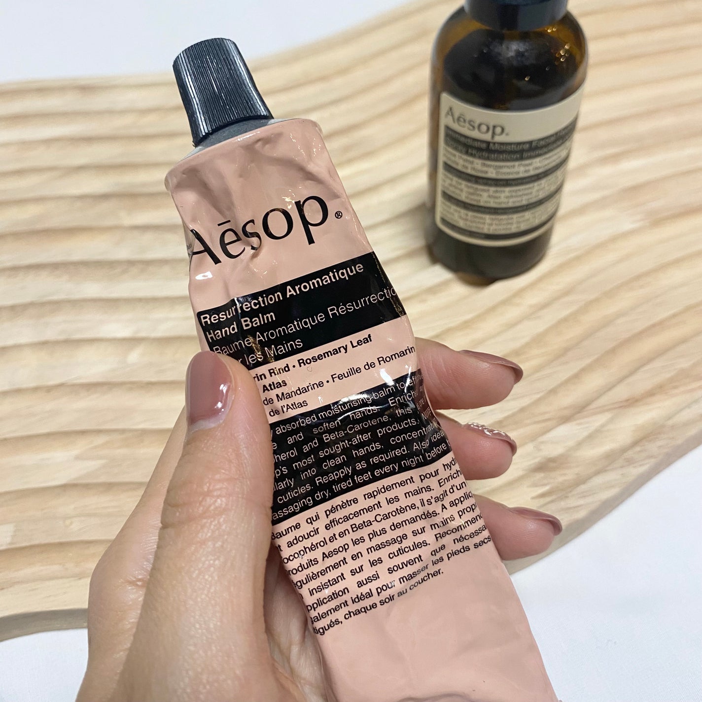 アンドラム アロマティック ハンドバーム/Aesop/ハンドクリームを使ったクチコミ(1枚目)