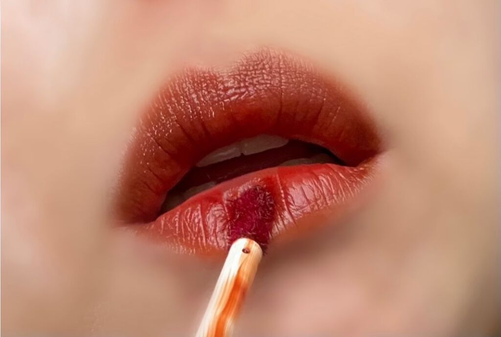 ジューシーリップティント/キャンメイク/口紅を使ったクチコミ(7枚目)