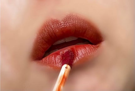 ジューシーリップティント/キャンメイク/口紅を使ったクチコミ(7枚目)