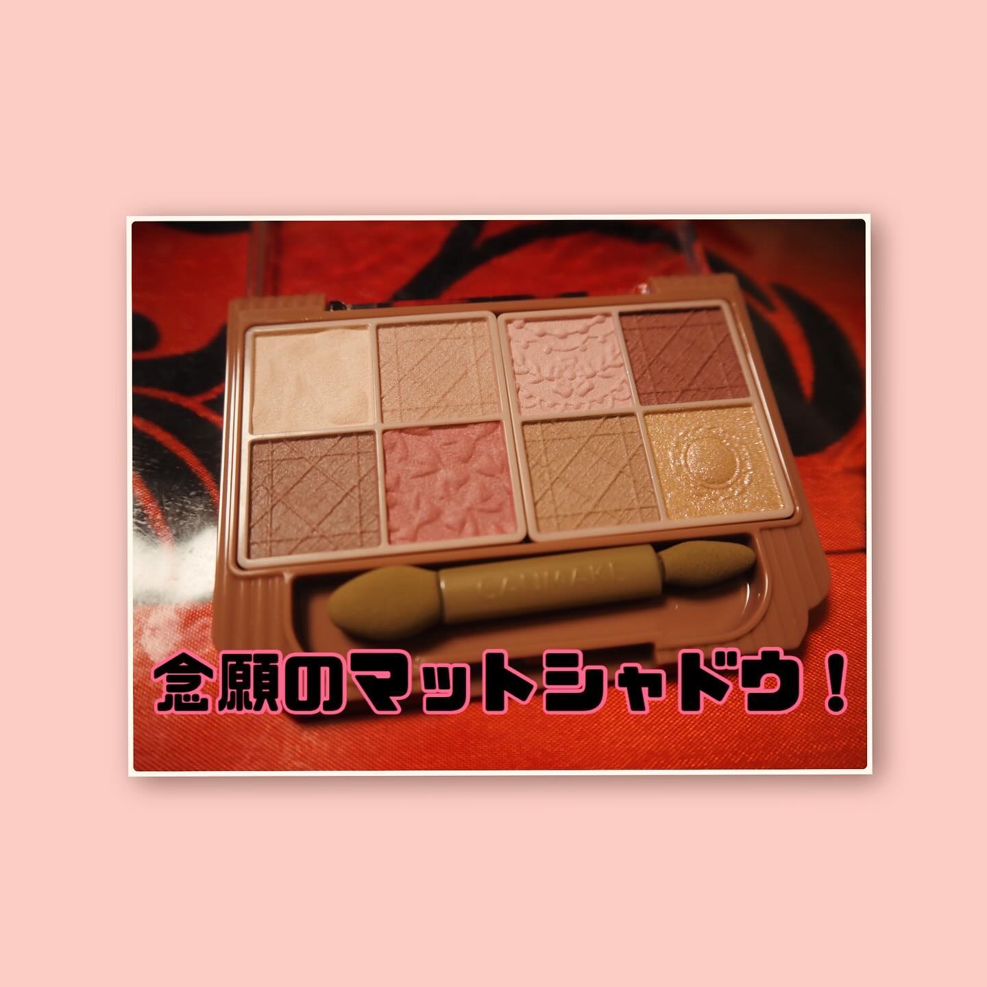 プティパレットアイズ（マットタイプ）/キャンメイク/パウダーアイシャドウを使ったクチコミ（3枚目）