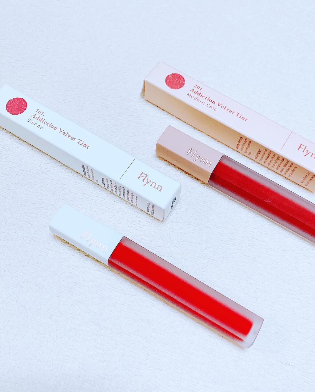 アディクション ベルベットティント/Flynn/リップティントを使ったクチコミ(7枚目)