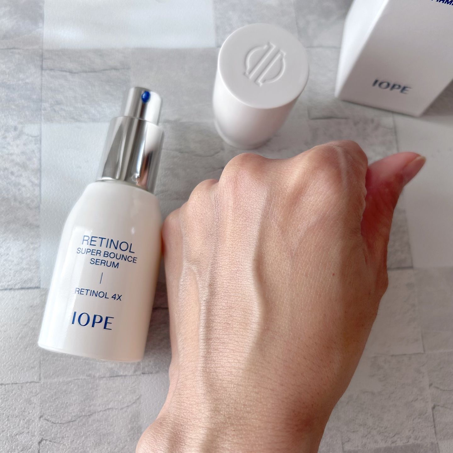 レチノール スーパーバウンス セラム/IOPE/美容液を使ったクチコミ（3枚目）