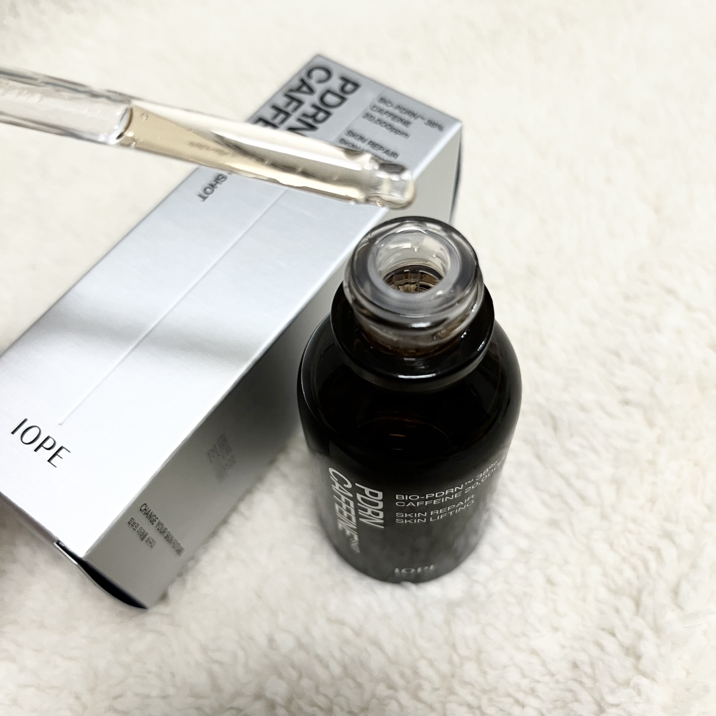 PDRNカフェインショット/IOPE/美容液を使ったクチコミ（2枚目）
