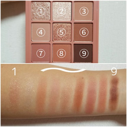 プレイカラーアイズ ミューリーロマンス/ETUDE/アイシャドウパレットを使ったクチコミ(2枚目)