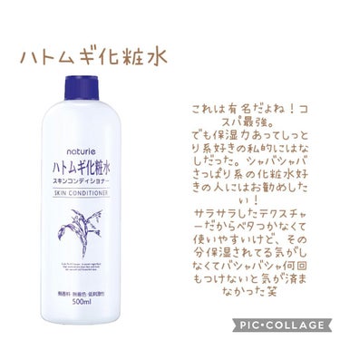 ハトムギ化粧水(ナチュリエ スキンコンディショナー R )/ナチュリエ/化粧水を使ったクチコミ（6枚目）