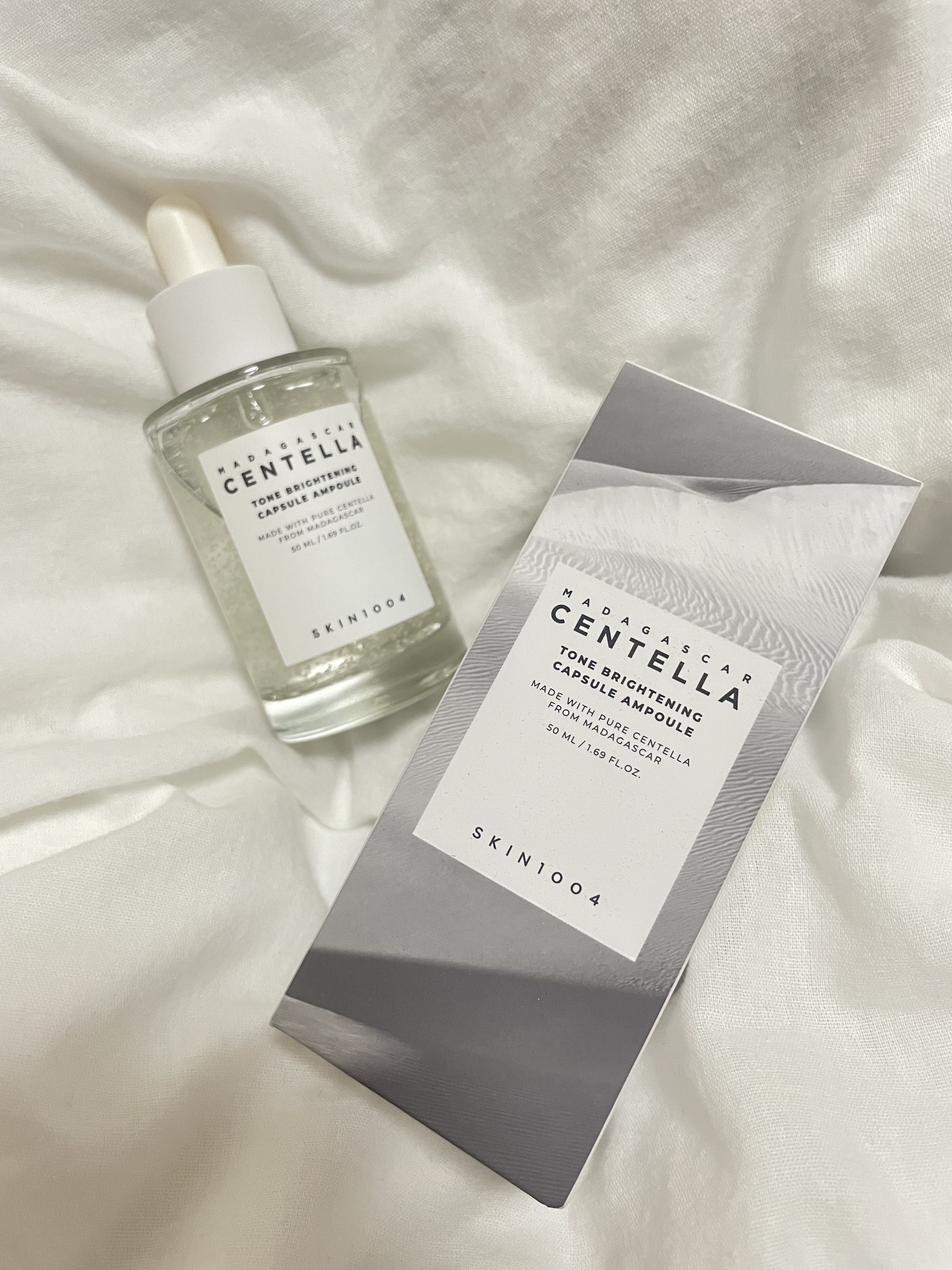 トーンブライトニング カプセルアンプル/SKIN1004/美容液を使ったクチコミ（1枚目）