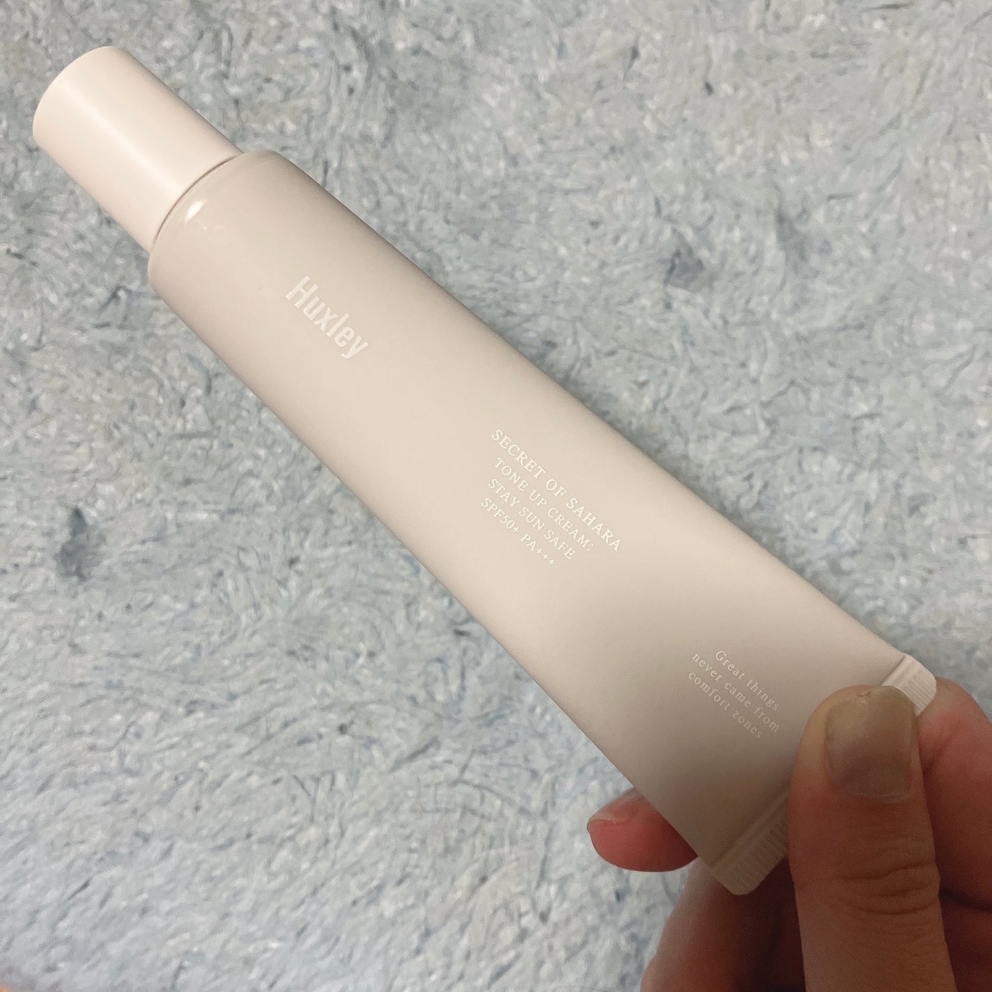 トーンアップクリーム ; ステイサンセーフ/Huxley/化粧下地を使ったクチコミ(1枚目)