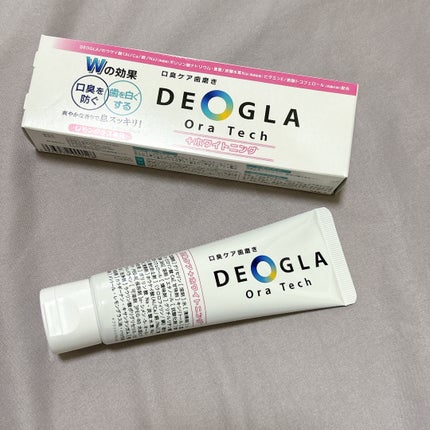 デオグラオーラテック +ホワイトニング/DEOGLA/歯磨き粉を使ったクチコミ(1枚目)