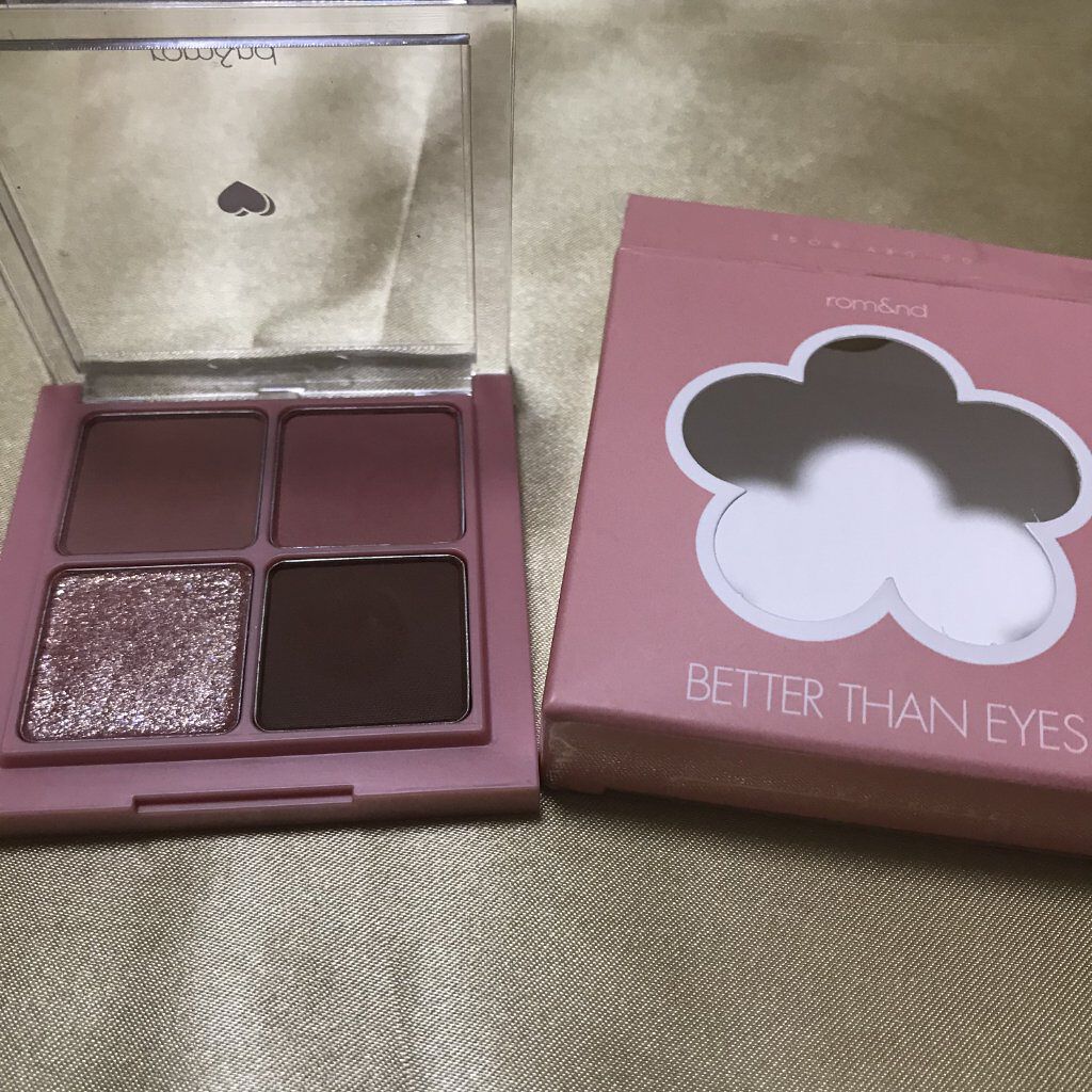 ベターザンアイズ/rom&nd/アイシャドウパレットを使ったクチコミ(1枚目)
