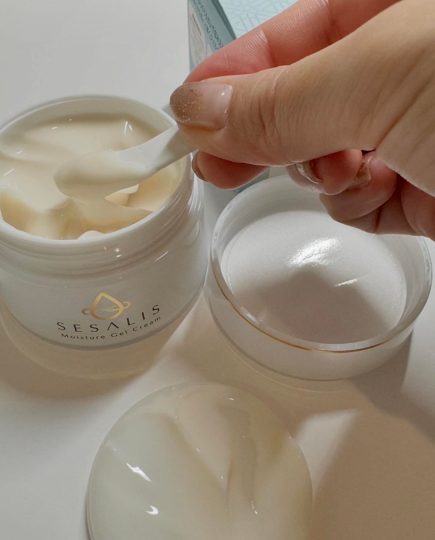 モイスチャージェルクリーム/SESALIS/フェイスクリームを使ったクチコミ(3枚目)