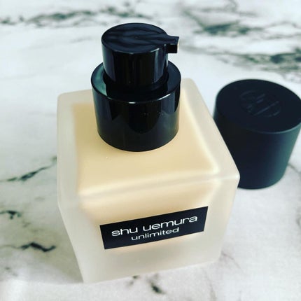 (旧)アンリミテッド ラスティング フルイド/shu uemura/リキッドファンデーションを使ったクチコミ(2枚目)