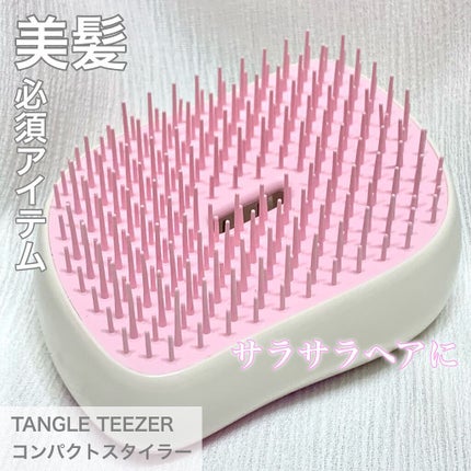 コンパクトスタイラー/TANGLE TEEZER/ヘアブラシを使ったクチコミ(1枚目)