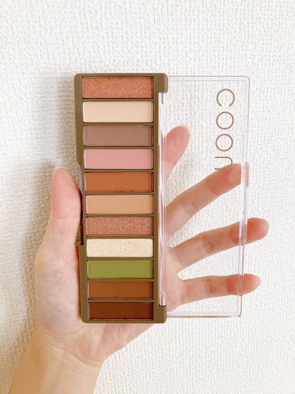 アイシャドウパレット/coou/アイシャドウパレットを使ったクチコミ(3枚目)