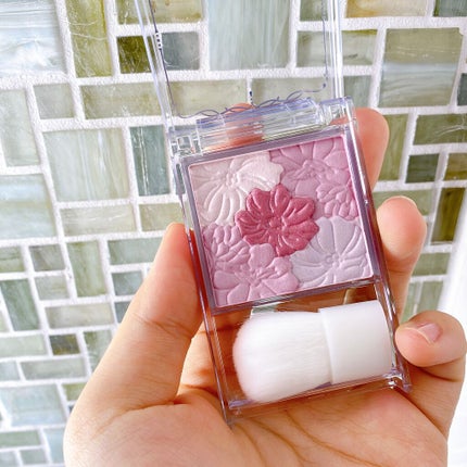 グロウフルールチークス/キャンメイク/パウダーチークを使ったクチコミ(7枚目)