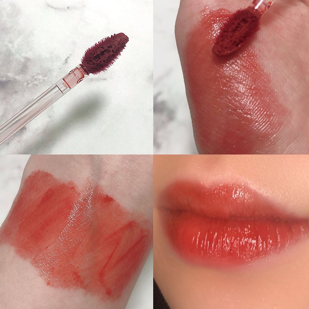 イリュージョンコーティングティント 312 ELDER BERRY/Flynn/リップティントを使ったクチコミ（3枚目）