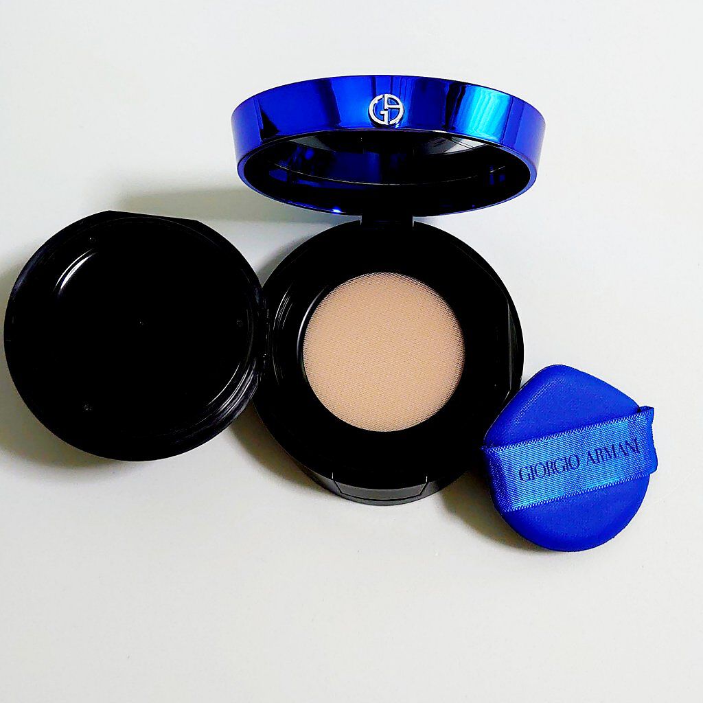 デザイナー メッシュ クッション 2/ジョルジオ アルマーニ ビューティ/クッションファンデーションを使ったクチコミ（2枚目）