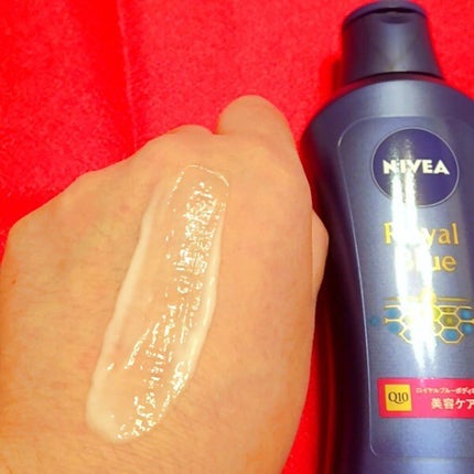 ニベア ロイヤルブルーボディミルク 美容ケア/ニベア/ボディミルクを使ったクチコミ(7枚目)