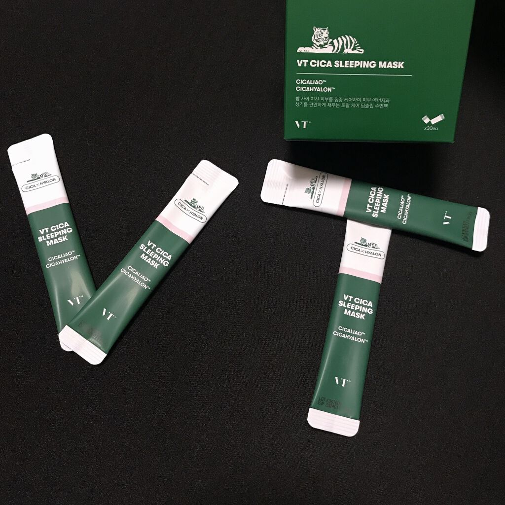 CICA スリーピングマスク/VT/シートマスク・パックを使ったクチコミ(2枚目)