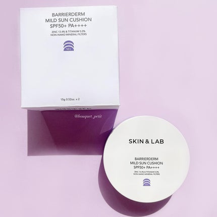 バリアダームマイルドサンクッション/SKIN&LAB/クッションファンデーションを使ったクチコミ(2枚目)