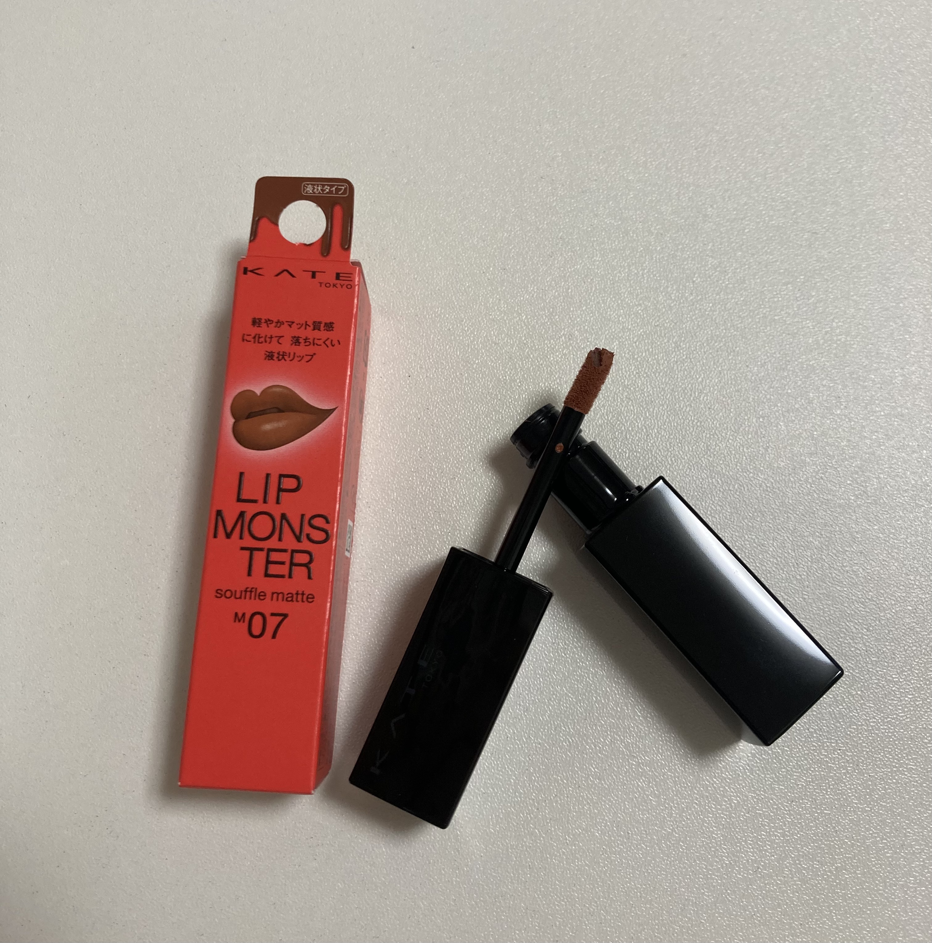 リップモンスター スフレマット/KATE/口紅を使ったクチコミ（2枚目）