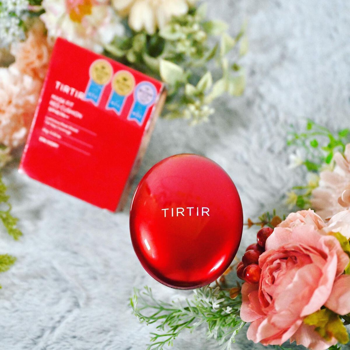 マスク フィット レッド クッション/TIRTIR(ティルティル)/クッションファンデーションを使ったクチコミ（1枚目）