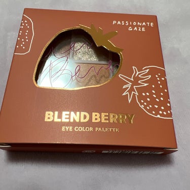 オーラクリエイション 101 グースベリー＆セピアブラウン(限定カラー)/BLEND BERRY/パウダーアイシャドウを使ったクチコミ（2枚目）