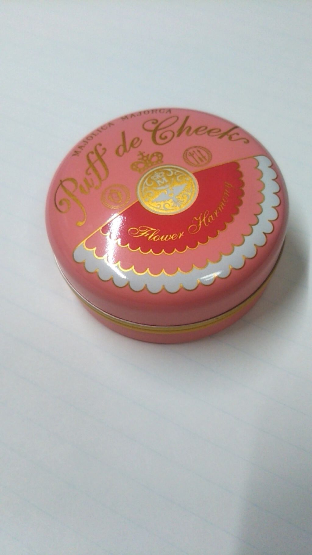 パフ・デ・チーク(フラワーハーモニー)/MAJOLICA MAJORCA/パウダーチークを使ったクチコミ(1枚目)