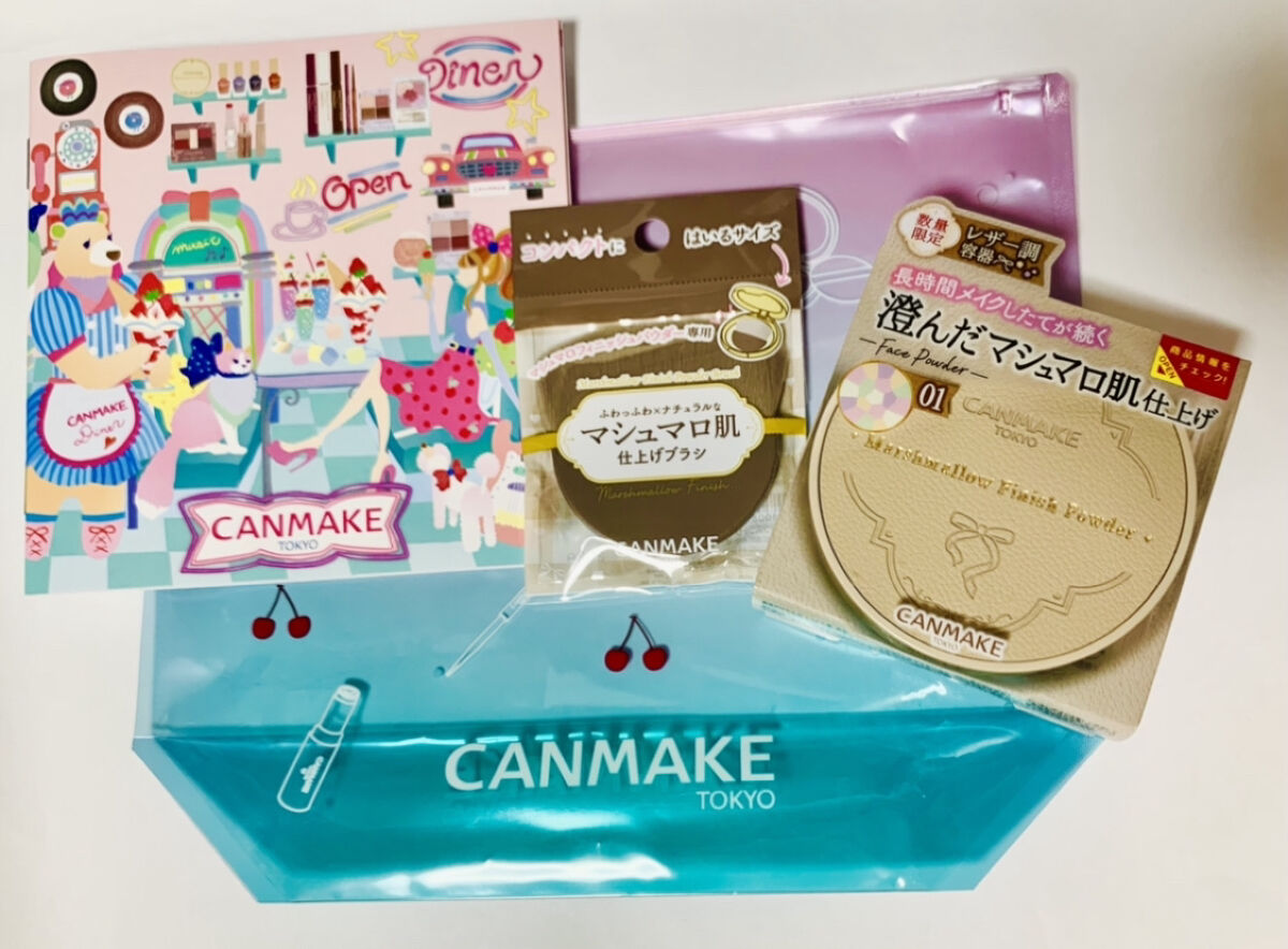 マシュマロフィニッシュパウダー　～Abloom～/キャンメイク/プレストパウダーを使ったクチコミ（1枚目）