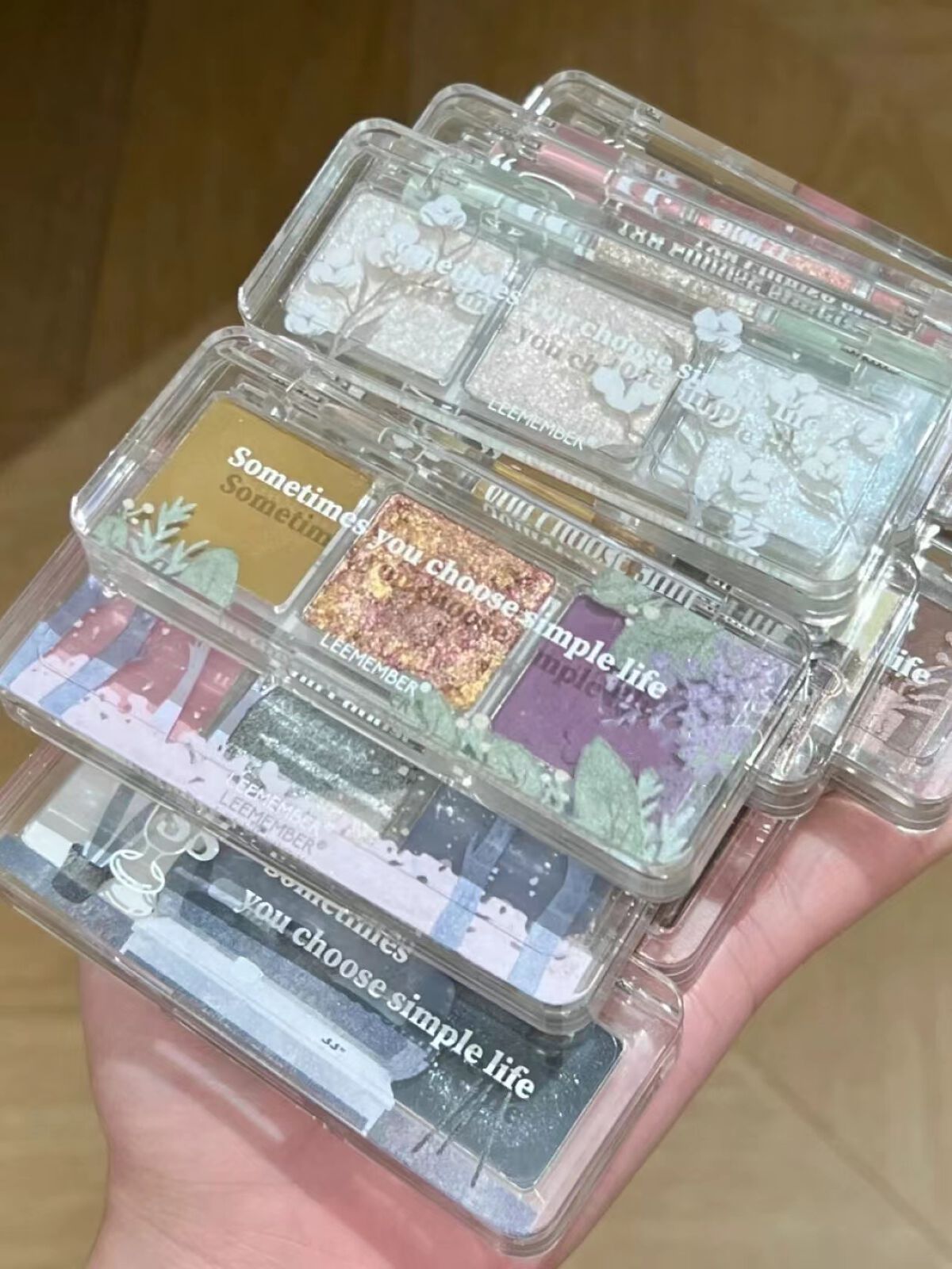 3色マロンアイシャドウパレット/LEEMEMBER/アイシャドウパレットを使ったクチコミ(8枚目)