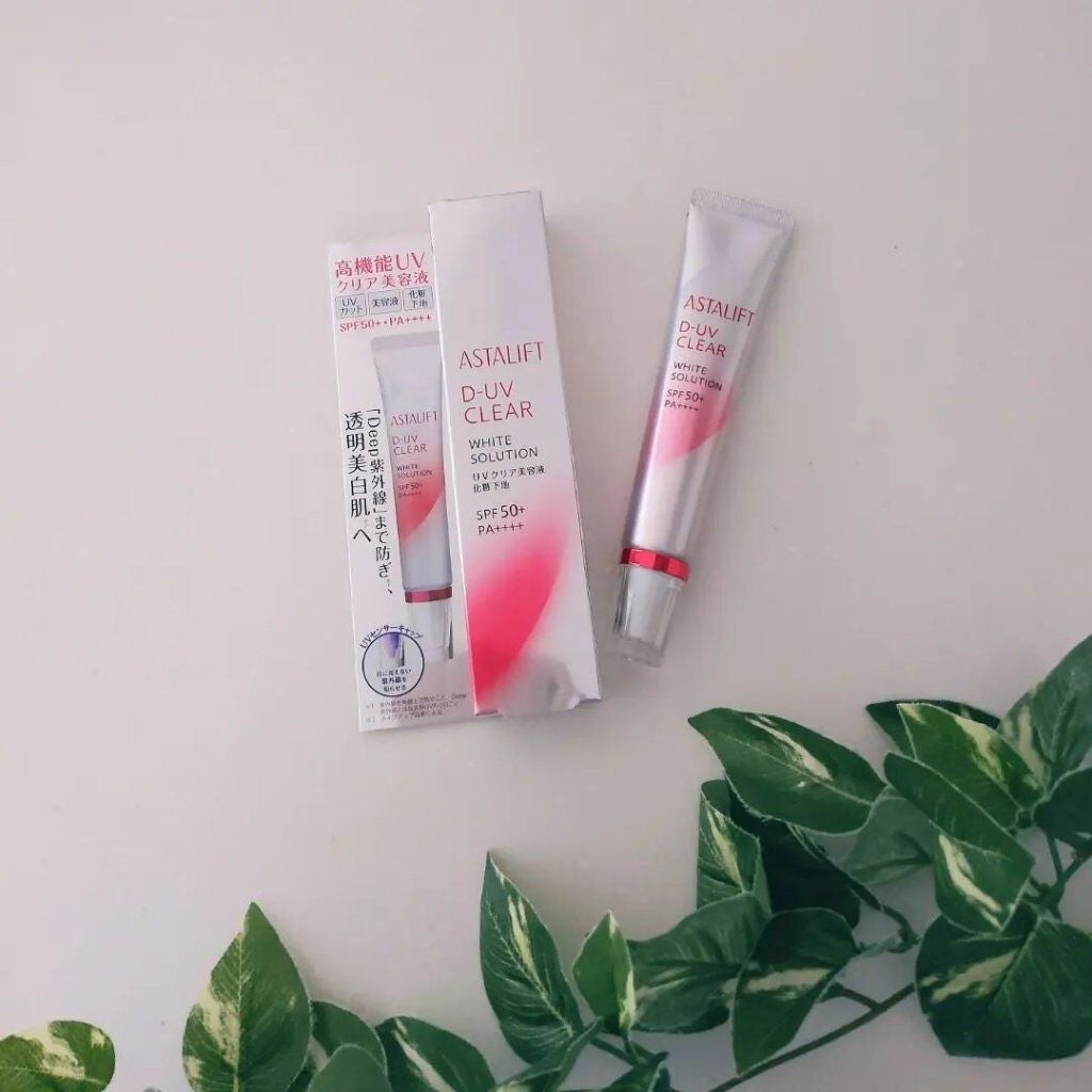 D-UVクリア ホワイトソリューション/アスタリフト/日焼け止めクリームを使ったクチコミ(1枚目)