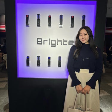 Brighte エレキリフトのクチコミ「ツヤツヤでキラキラな
わたしになるために。
・
・
・
この前、
新しい美容家電のブランド「B.....」（2枚目）