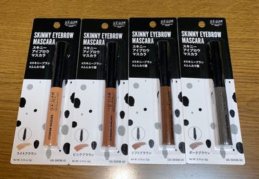 U R GLAM スキニーアイブロウマスカラのクチコミ「【使った商品】
UR GLAM
SKINNY EYEBROW MASCARA
01 ライトブラ.....」（3枚目）