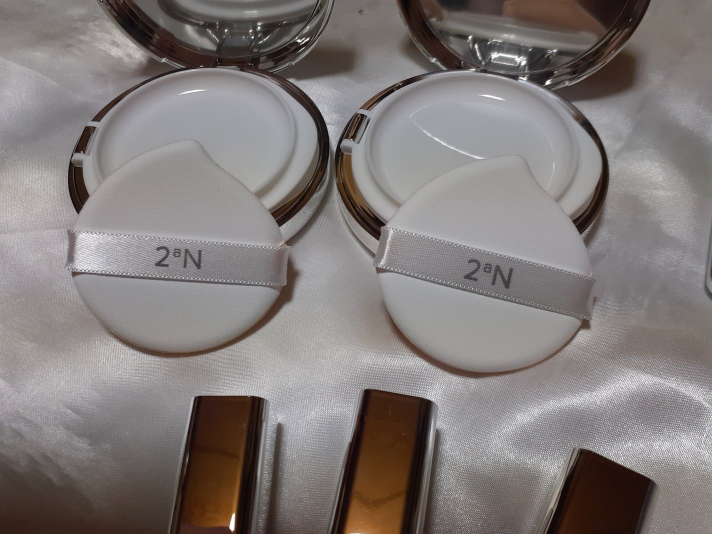 グリーミングテンションパクト/2aN/クリーム・エマルジョンファンデーションを使ったクチコミ(3枚目)