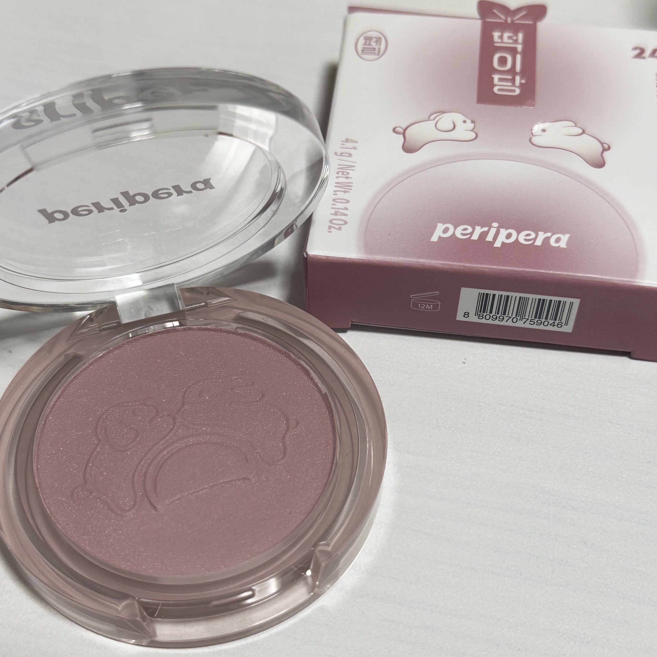 ピュア ブラッシュド サンシャイン チーク/PERIPERA/パウダーチークを使ったクチコミ（1枚目）