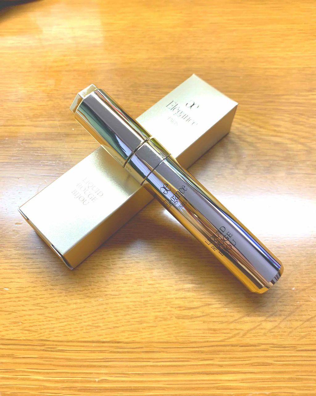 和三盆@JILLSTUART可愛い😆 on LIPS 「ElegancePARISのLIQUIDROUGEBijouの..」(1枚目)