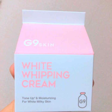 WHITE WHIPPING CREAM(ウユクリーム) ピンク/G9SKIN/化粧下地を使ったクチコミ（1枚目）