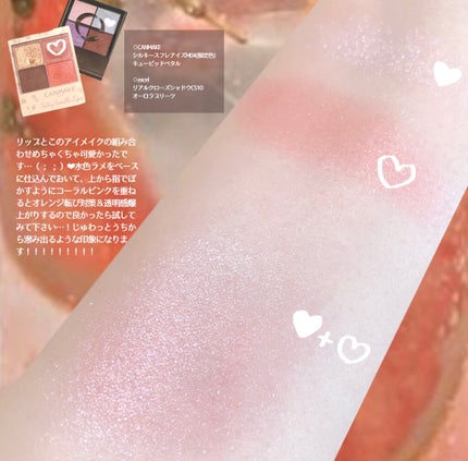 シルキースフレアイズ(マットタイプ)/キャンメイク/アイシャドウパレットを使ったクチコミ(3枚目)