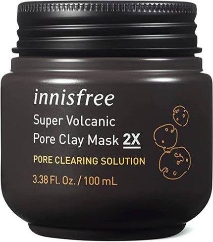 スーパーヴォルカニック ポア クレイマスク/innisfree/洗い流すパック・マスクを使ったクチコミ(1枚目)