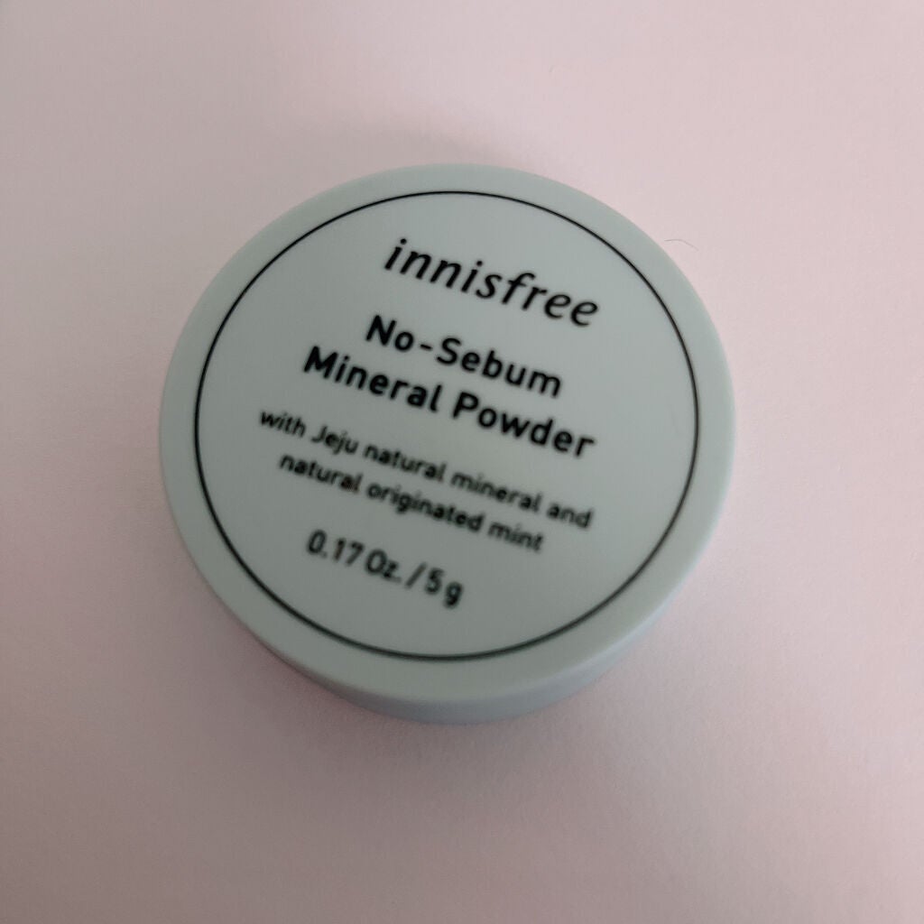 ノーセバム ミネラルパウダー N/innisfree/ルースパウダーを使ったクチコミ(1枚目)